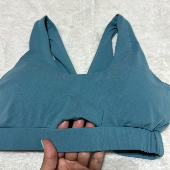 Gymshark x Whitney Simmons | size small | green sports bra - Picture 3 of 8